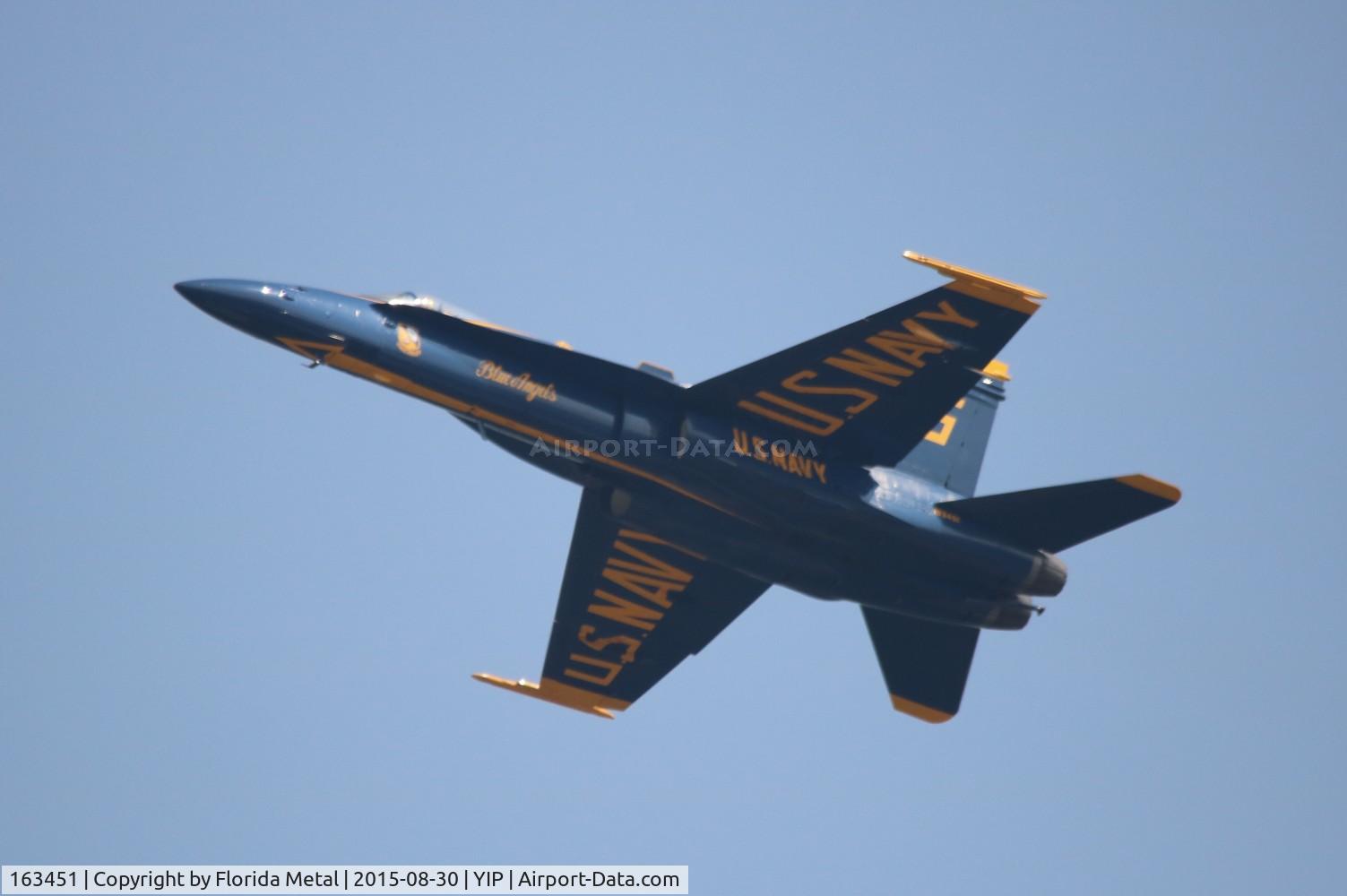 163451, 1988 McDonnell Douglas F/A-18C Hornet C/N 0662/C020, Blue Angels