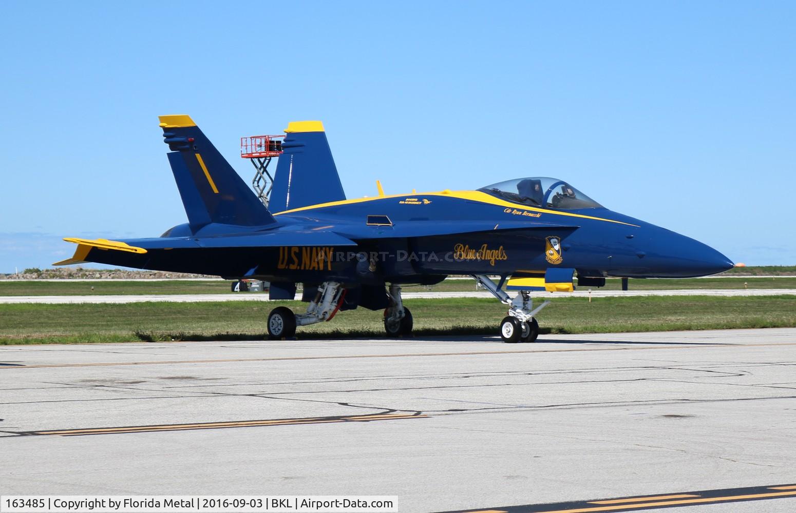 163485, 1988 McDonnell Douglas F/A-18C Hornet C/N 0717/C044, Blue Angels