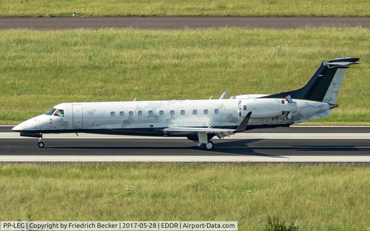 PP-LEG, 2013 Embraer EMB-135BJ Legacy 650 C/N 14501170, decelerating after touchdown