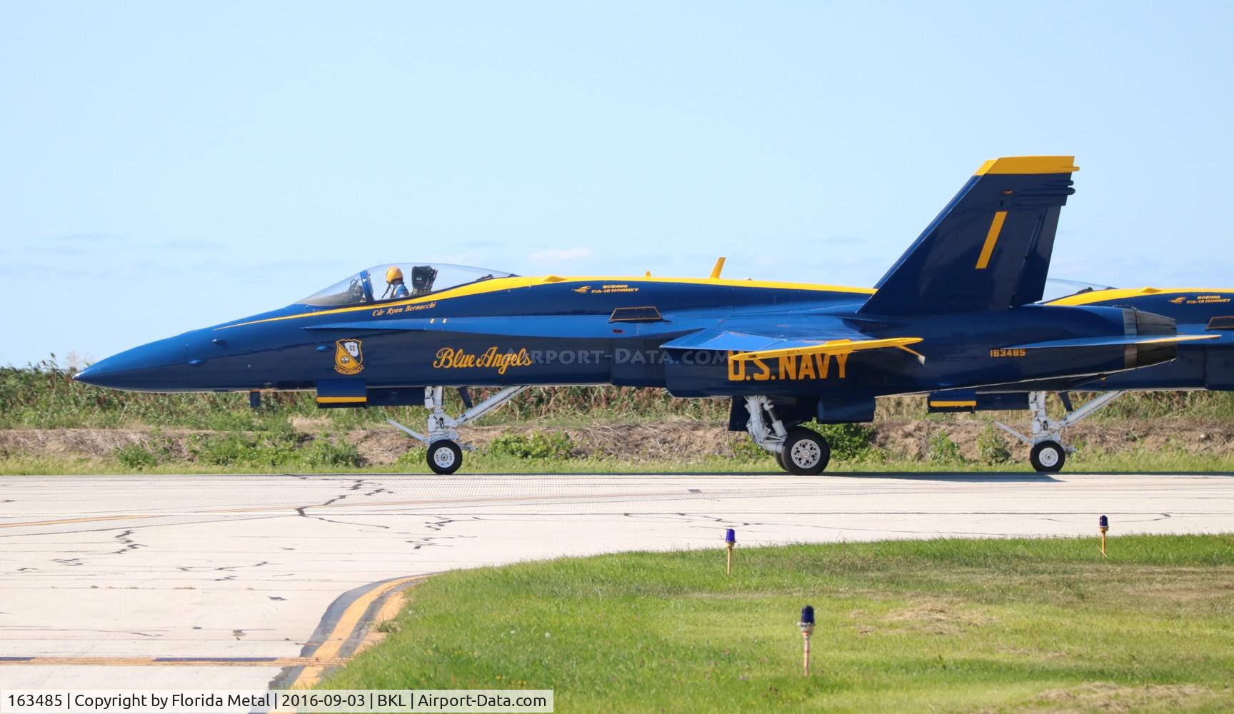 163485, 1988 McDonnell Douglas F/A-18C Hornet C/N 0717/C044, Blue Angels