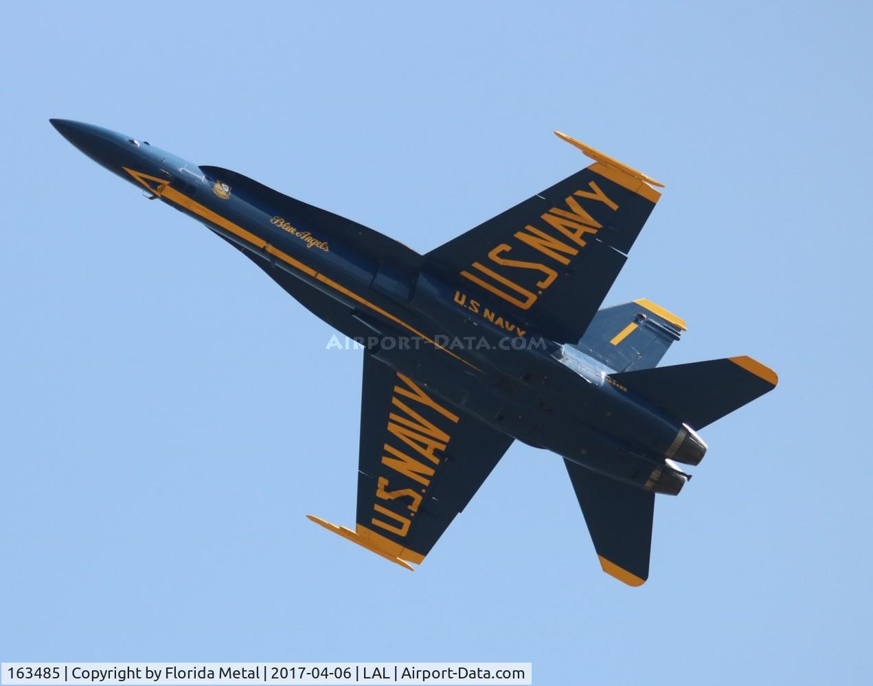 163485, 1988 McDonnell Douglas F/A-18C Hornet C/N 0717/C044, Blue Angels