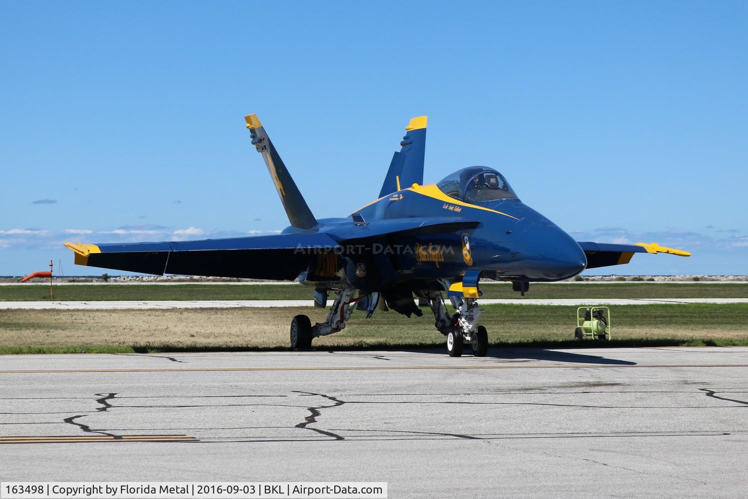 163498, 1988 McDonnell Douglas F/A-18C Hornet C/N 0737/C053, Blue Angels