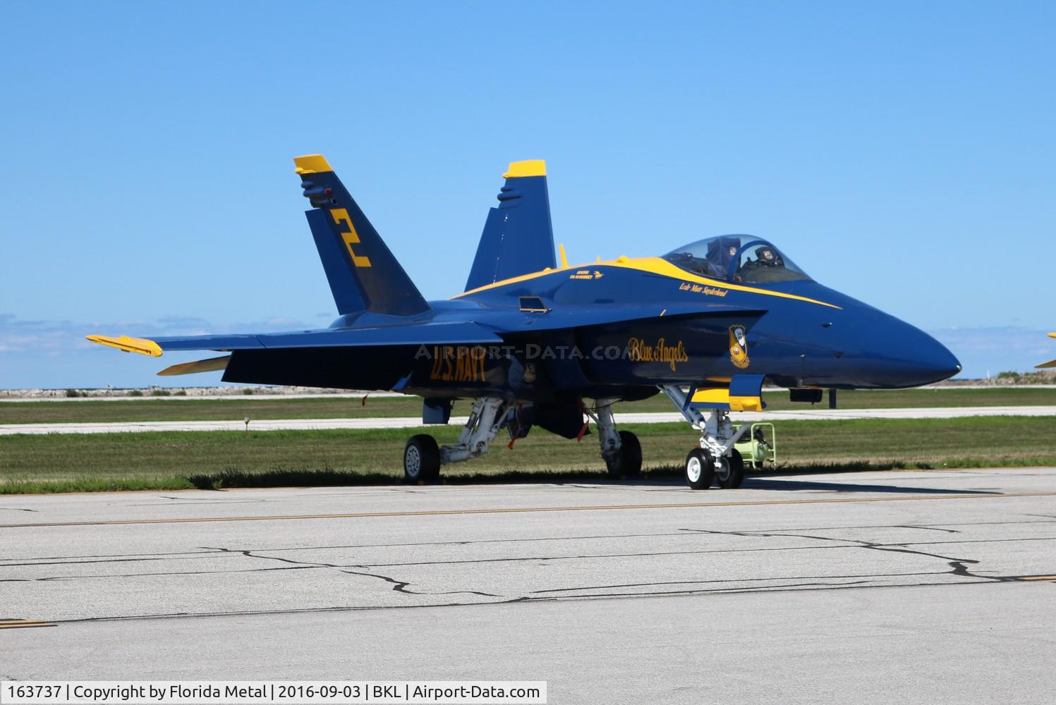 163737, 1989 McDonnell Douglas F/A-18C Hornet C/N 808/C096, Blue Angels