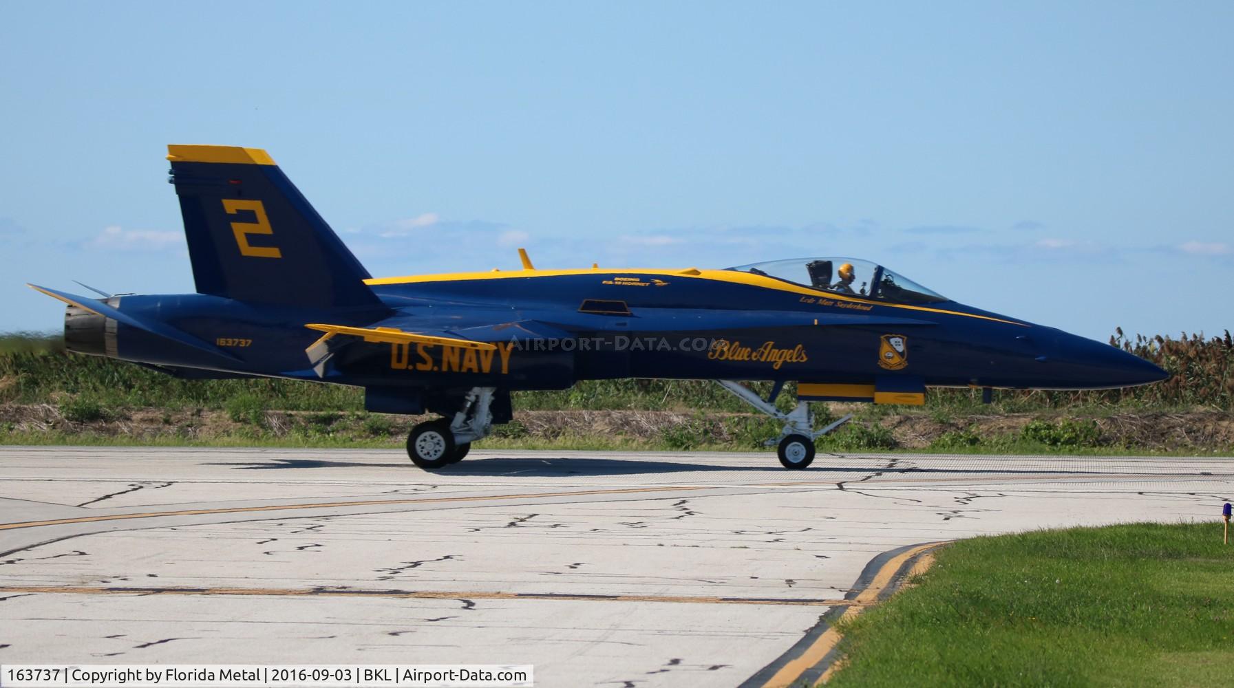 163737, 1989 McDonnell Douglas F/A-18C Hornet C/N 808/C096, Blue Angels