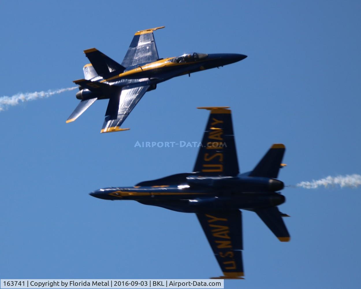 163741, 1989 McDonnell Douglas F/A-18C Hornet C/N 0812/C100, Blue Angels