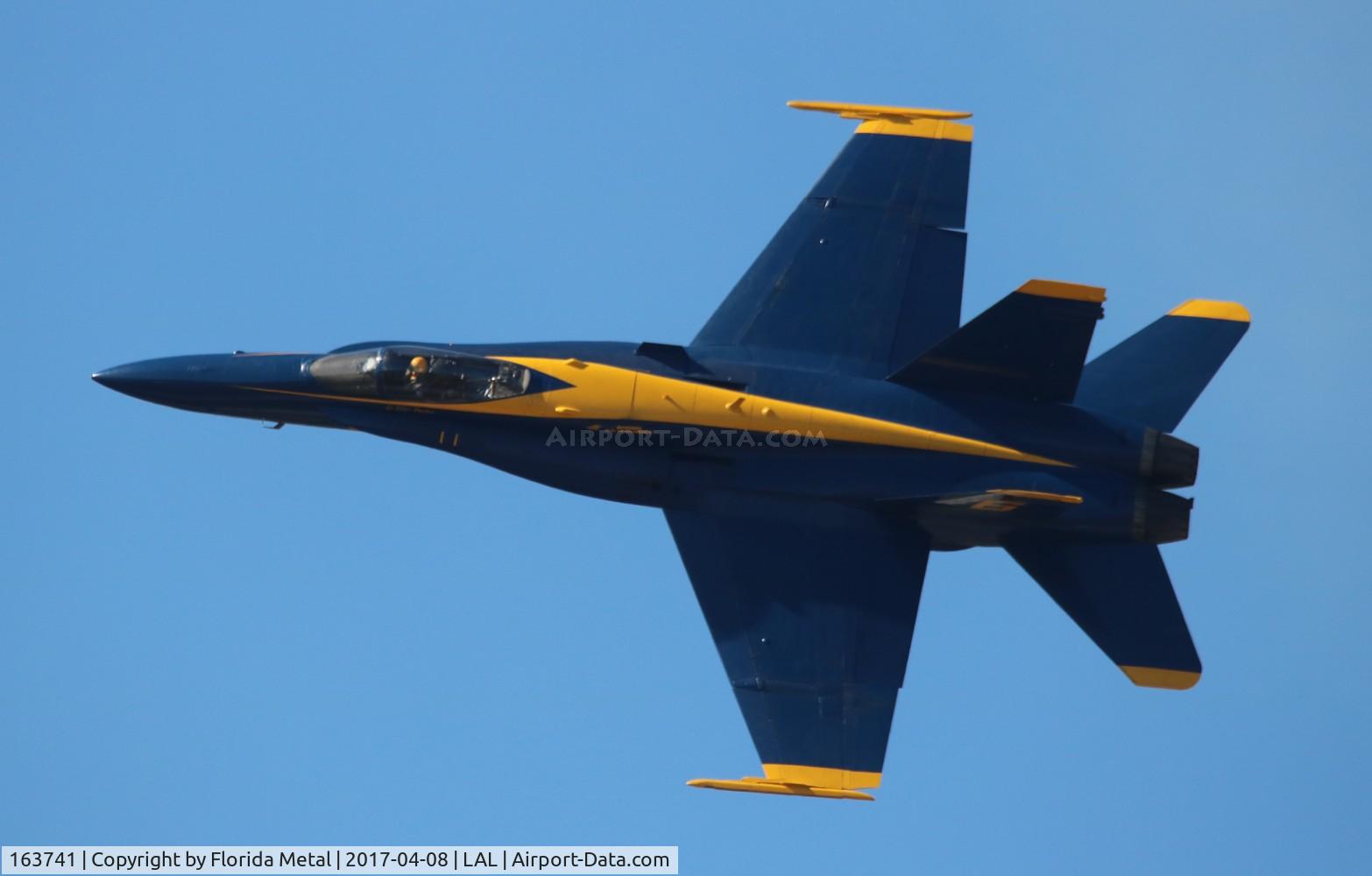 163741, 1989 McDonnell Douglas F/A-18C Hornet C/N 0812/C100, Blue Angels