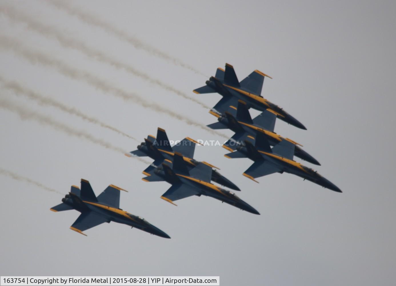 163754, 1989 McDonnell Douglas F/A-18C Hornet C/N 0829/C112, Blue Angels