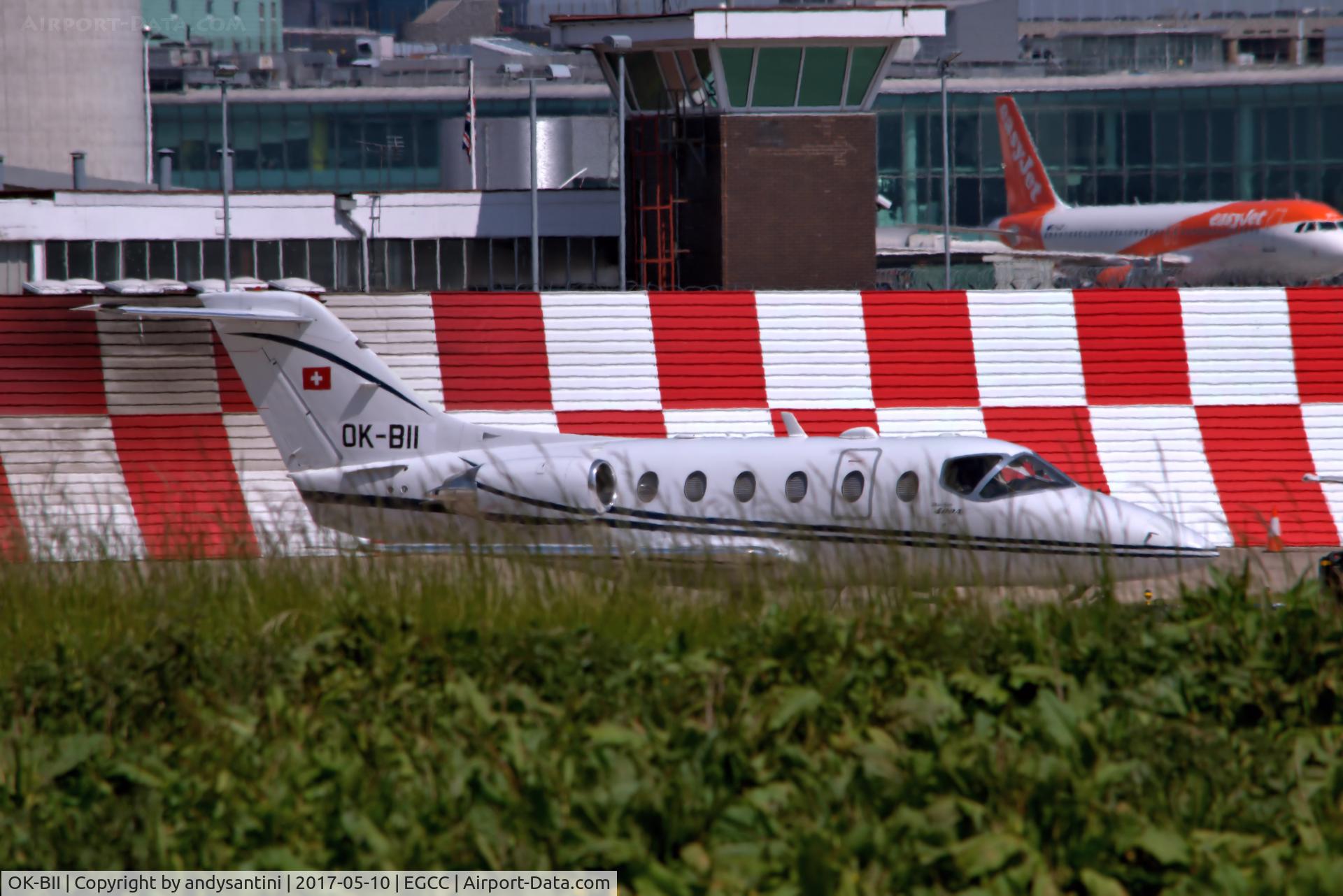 OK-BII, 2001 Raytheon Beechjet 400A C/N RK-318, on the [FBO exc ramp]