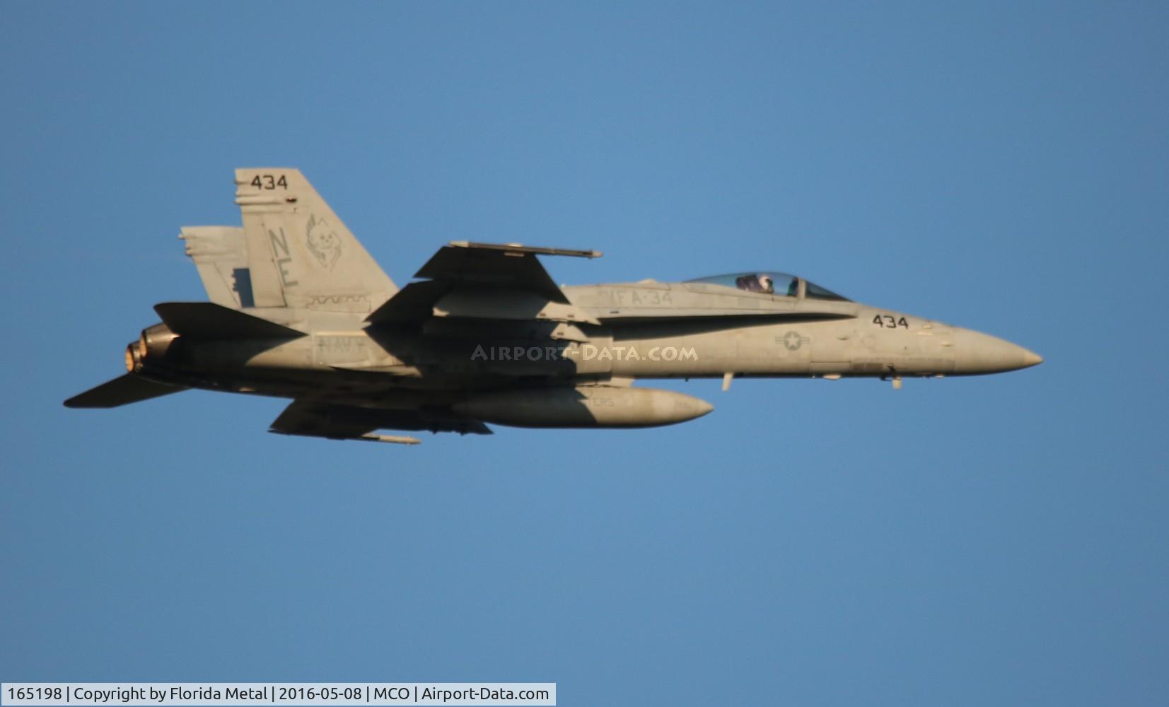 165198, McDonnell Douglas F/A-18C Hornet C/N 1348/C423, F/A-18C