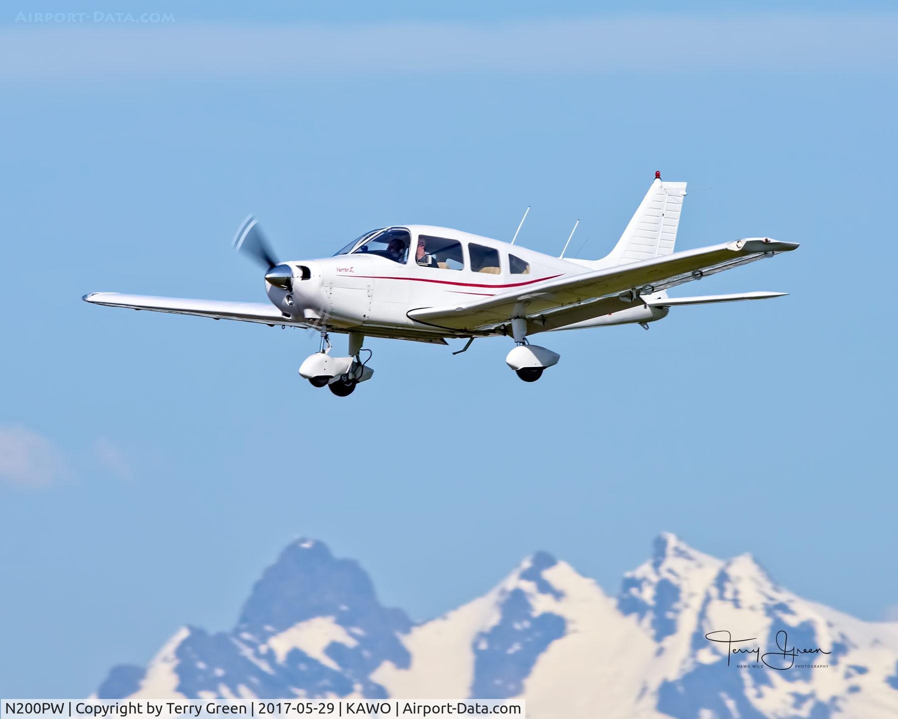 N200PW, 1974 Piper PA-28-151 Cherokee C/N 28-7415182, KAWO