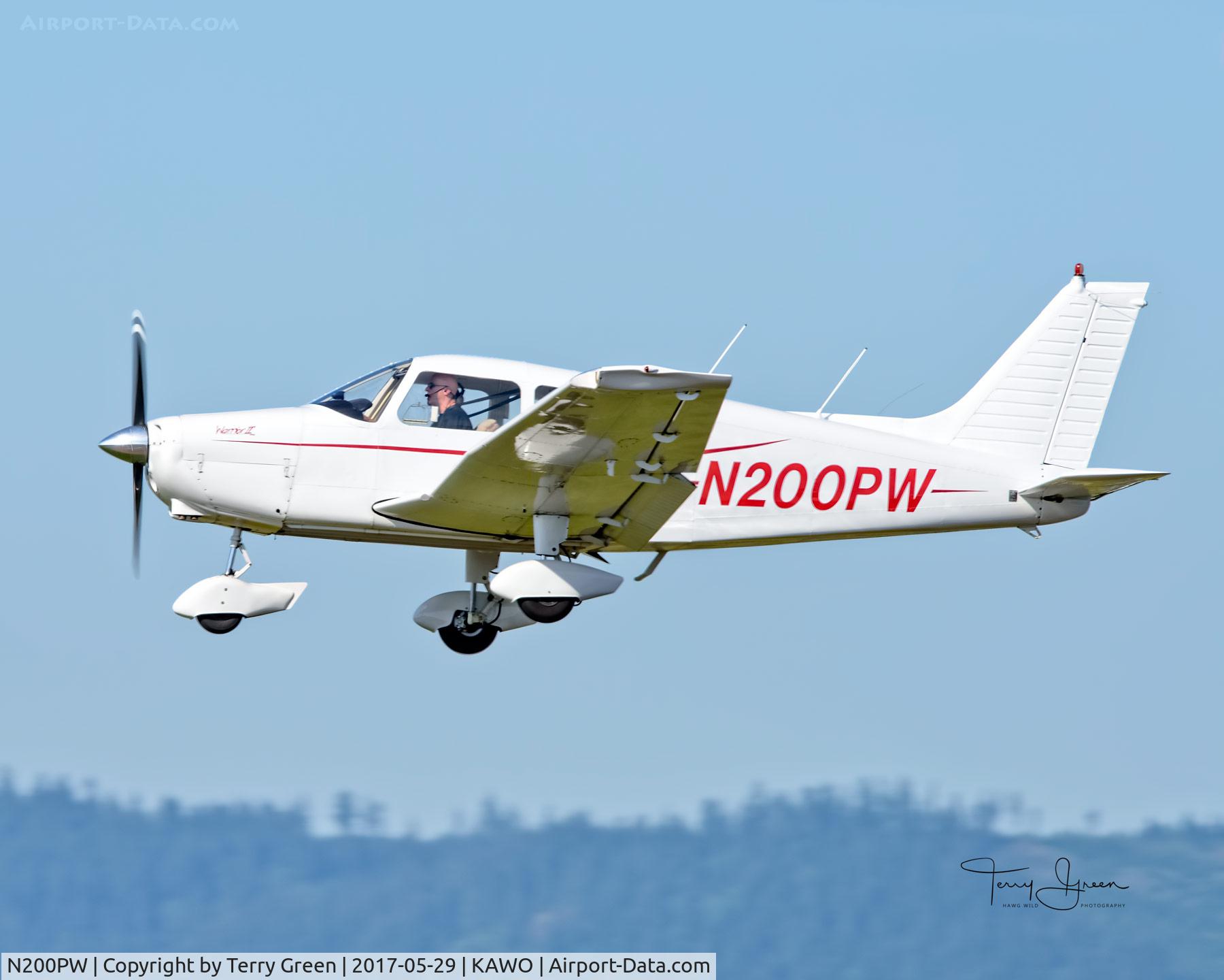 N200PW, 1974 Piper PA-28-151 Cherokee C/N 28-7415182, KAWO