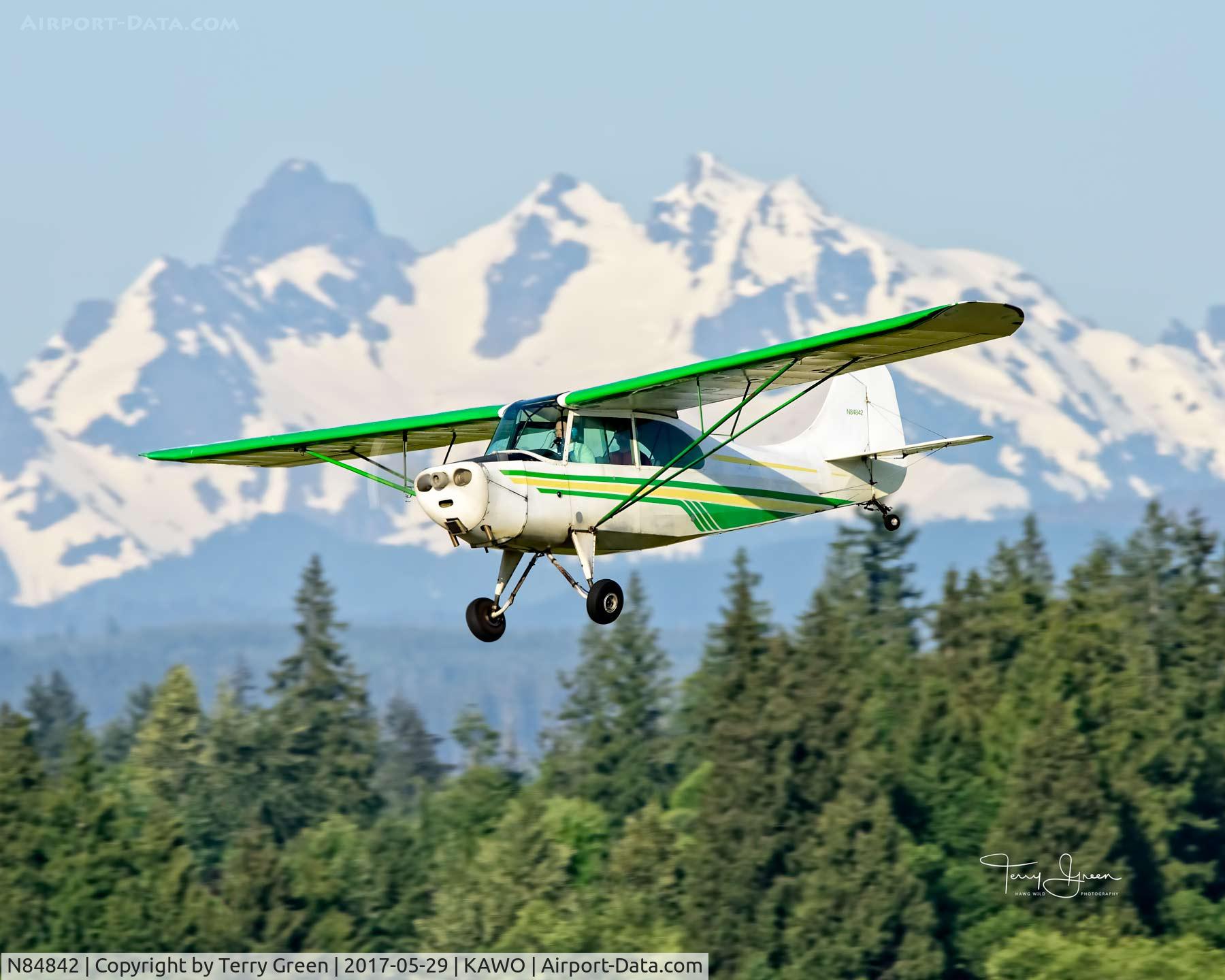 N84842, 1946 Aeronca 7AC Champion C/N 7AC-3560, KAWO