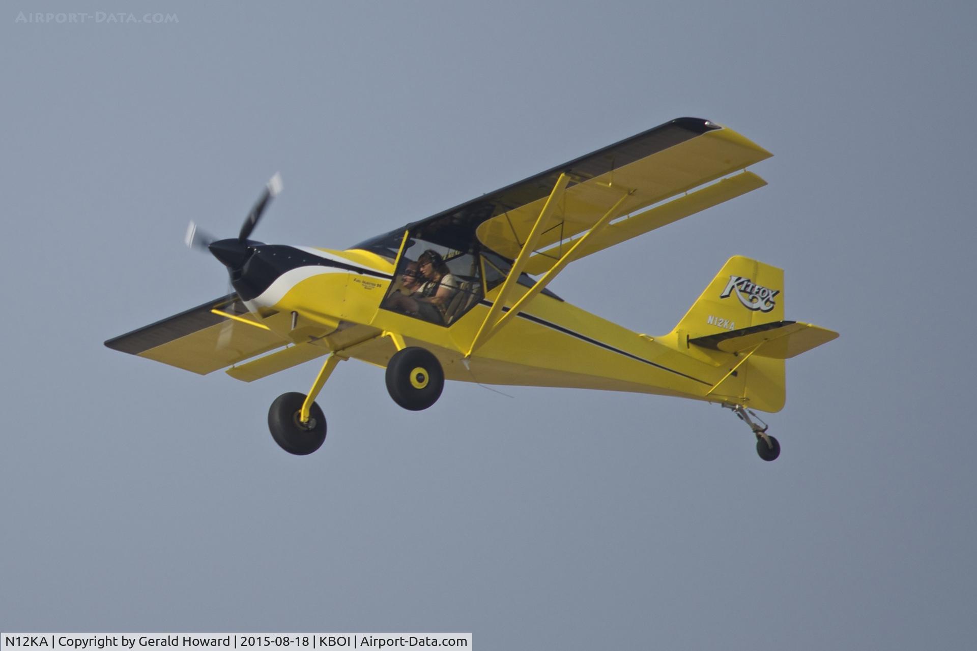 N12KA, 2010 Kitfox Aircraft Super Sport C/N KA0706003, Kitfox climbing our from RWY 10L.