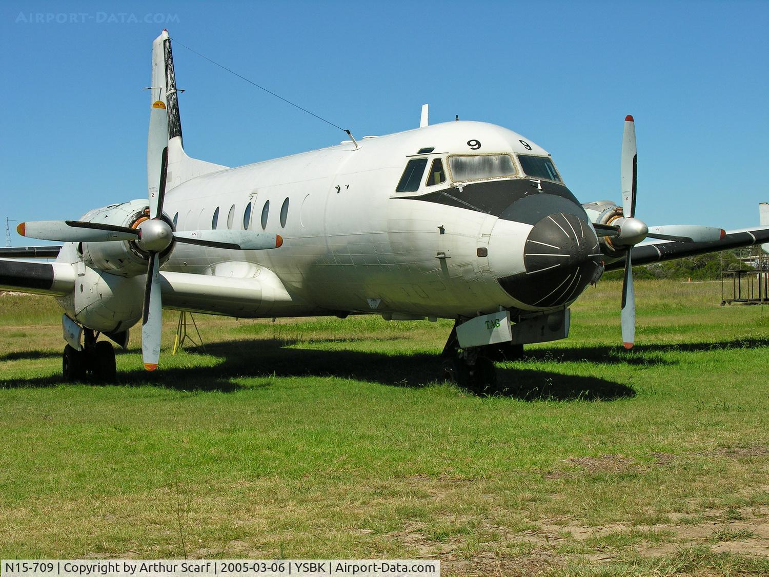 N15-709, 1973 Hawker Siddeley HS.748 Series 2 C/N 1709, Bankstown Airport NSW March 2005