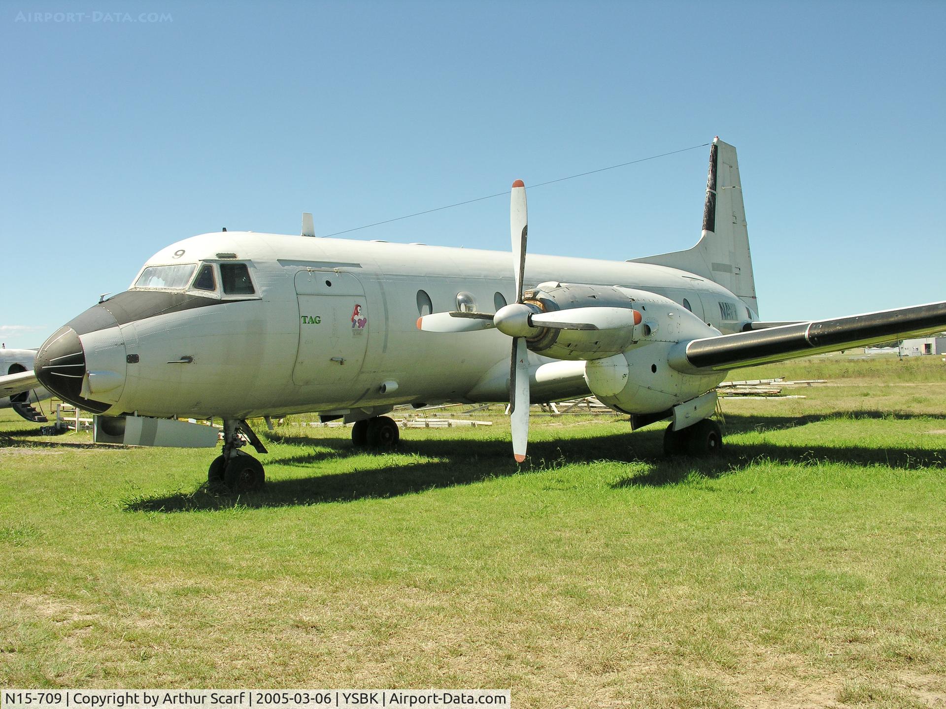 N15-709, 1973 Hawker Siddeley HS.748 Series 2 C/N 1709, Bankstown Airport NSW March 2005