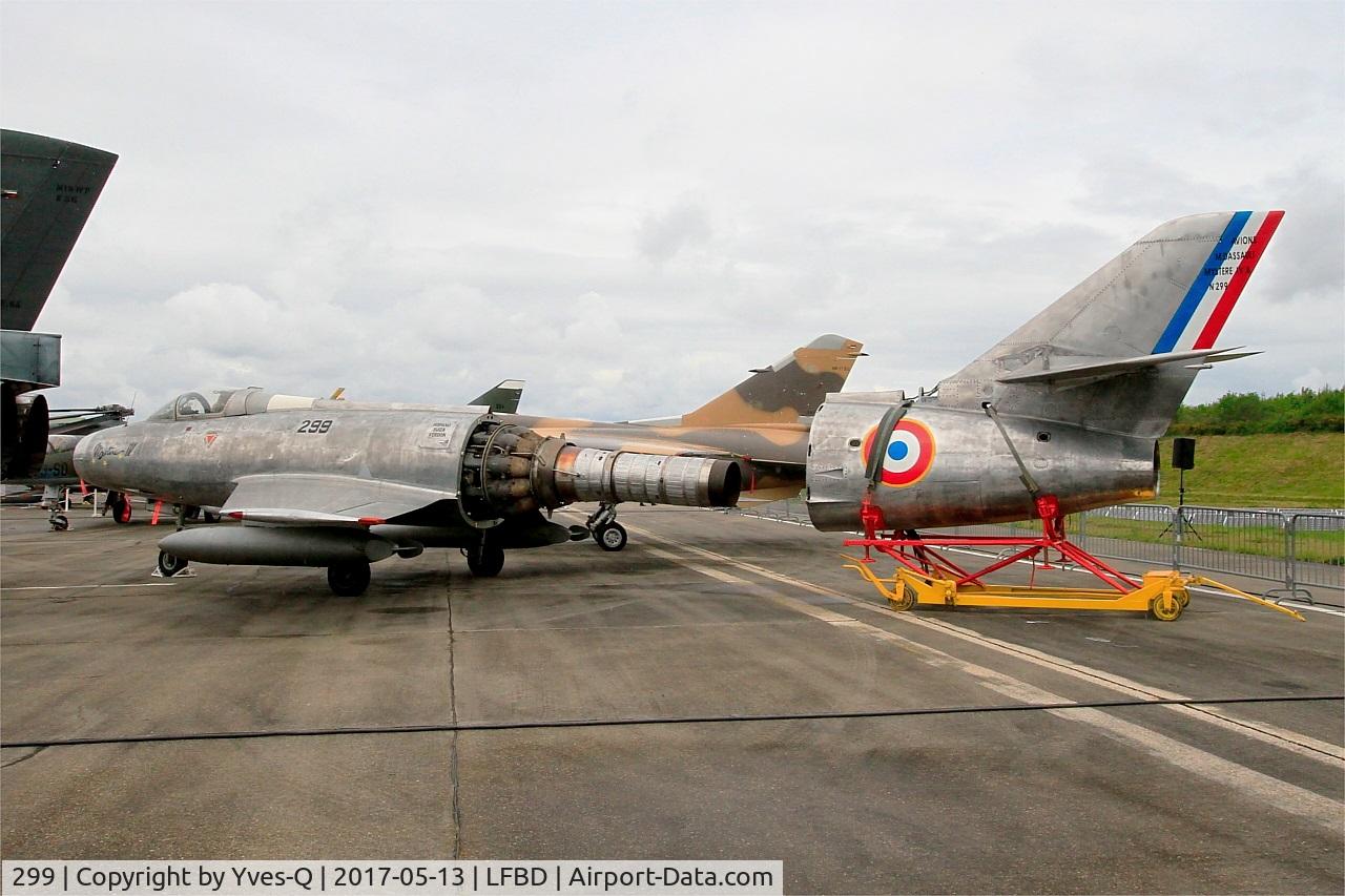 299, Dassault Mystere IVA C/N 299, Dassault Mystere IVA, Preserved  at C.A.E.A museum, Bordeaux-Merignac Air base 106 (LFBD-BOD)