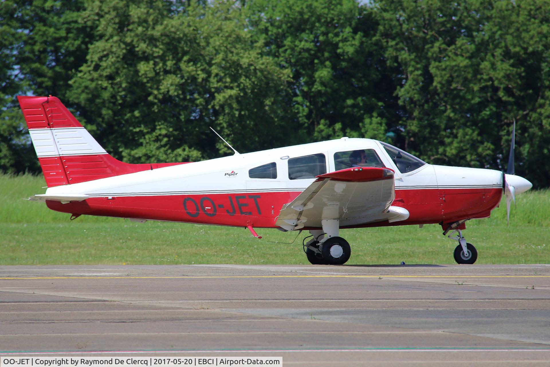 OO-JET, 2007 Piper PA-28-161 Warrior III C/N 2842282, At Gosselies.