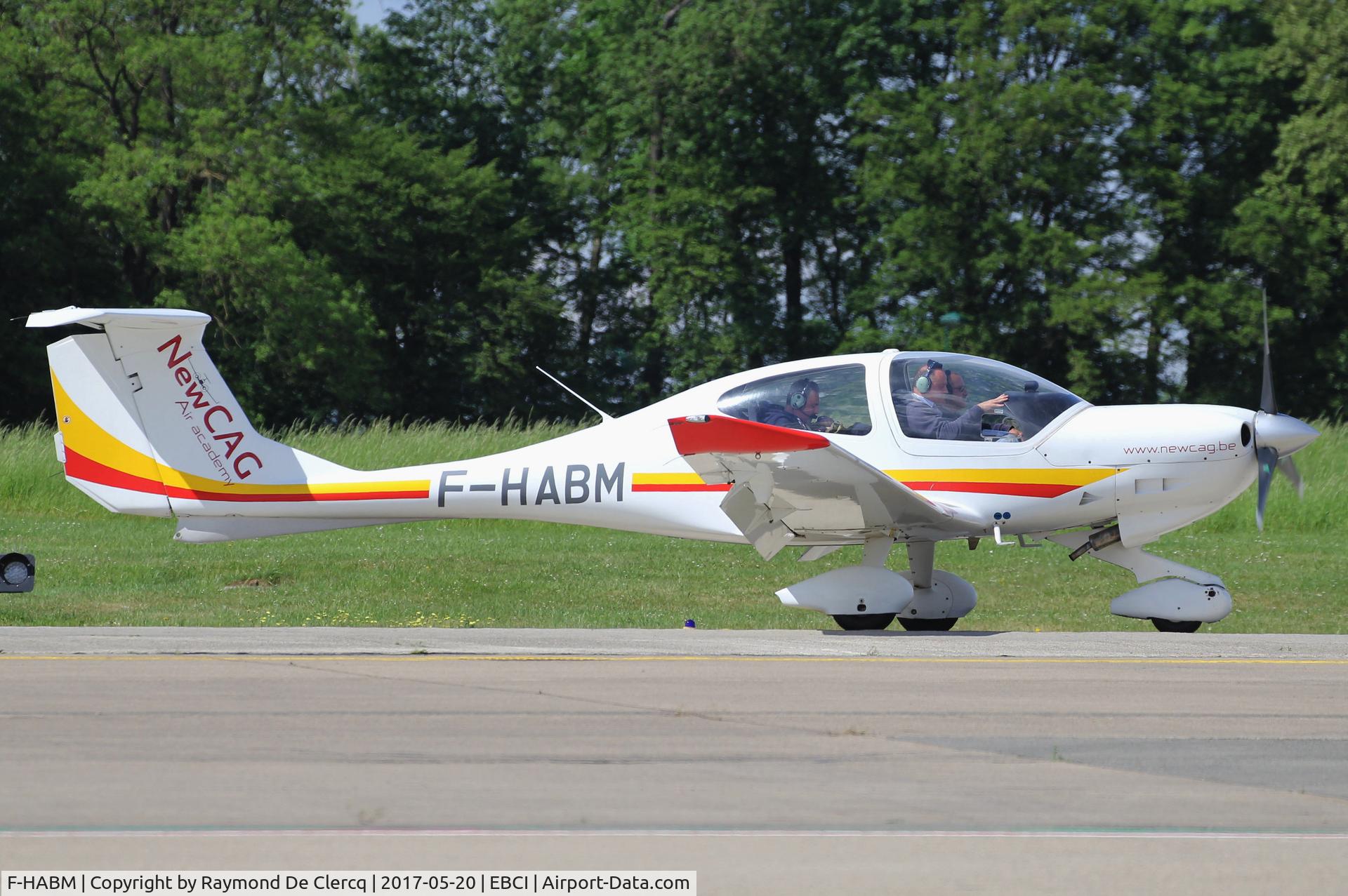 F-HABM, 2003 Diamond DA-40D Diamond Star C/N D4.077, New CAG flight school at Gosselies.
