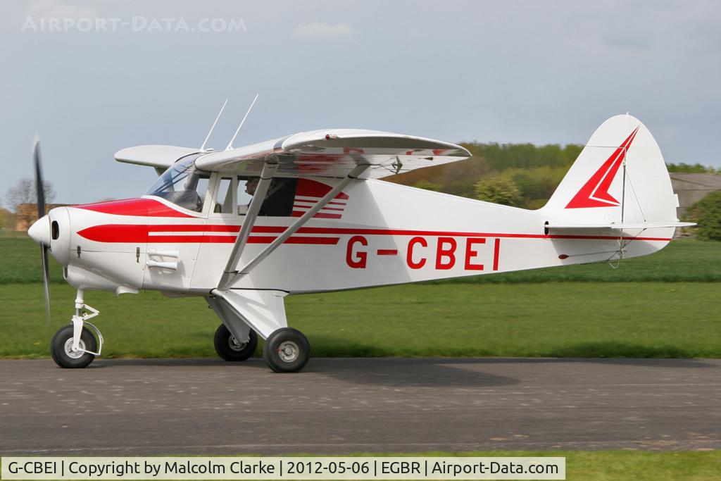 G-CBEI, 1961 Piper PA-22-108 Colt Colt C/N 22-9136, Piper PA-22-108 Colt at Breighton Airfield's May-hem Fly-In. May 6th 2012.