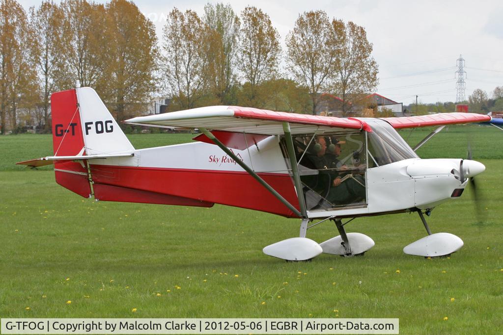 G-TFOG, 2006 Skyranger 912(2) C/N BMAA/HB/494, Skyranger 912-2 at Breighton Airfield's May-hem Fly-In. May 6th 2012.