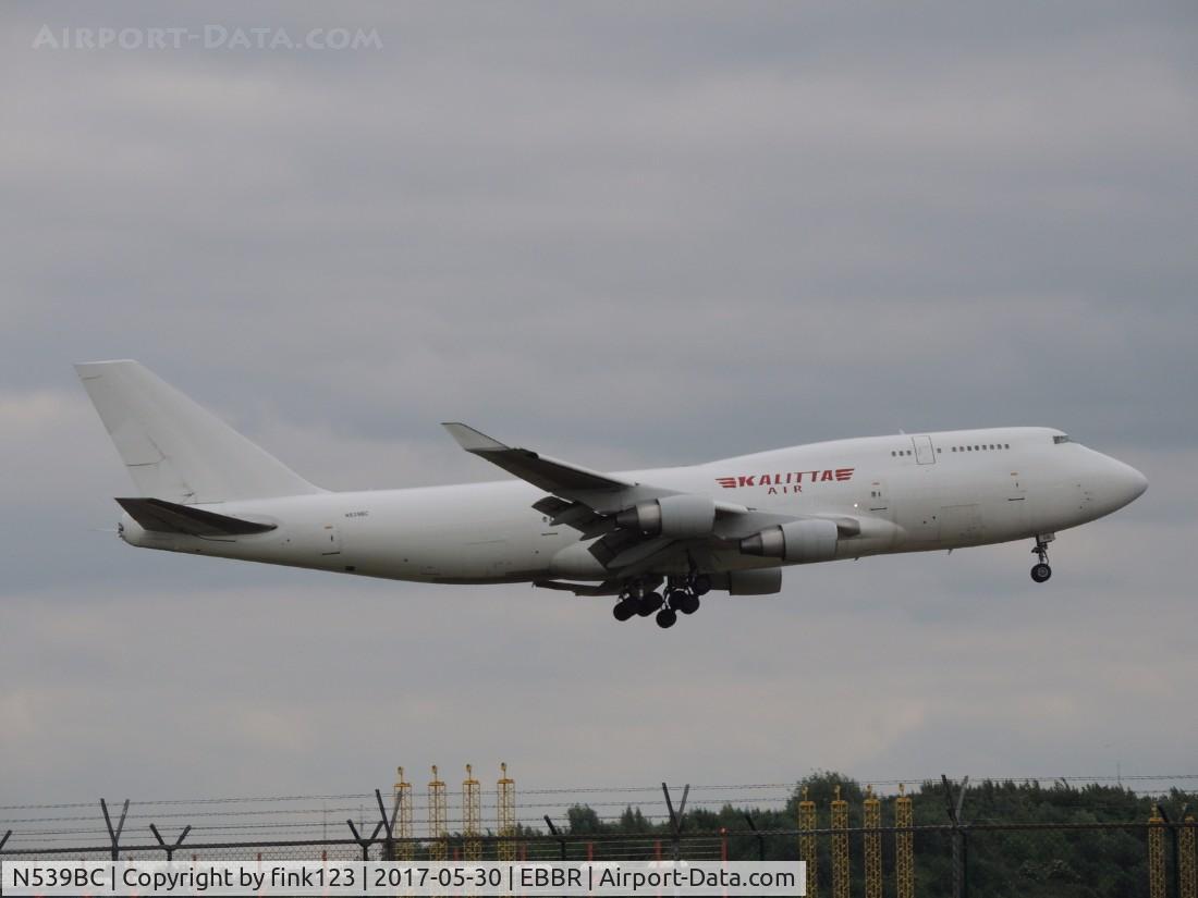 N539BC, 1992 Boeing 747-4B5 BDSF C/N 26395, kalita airlines
