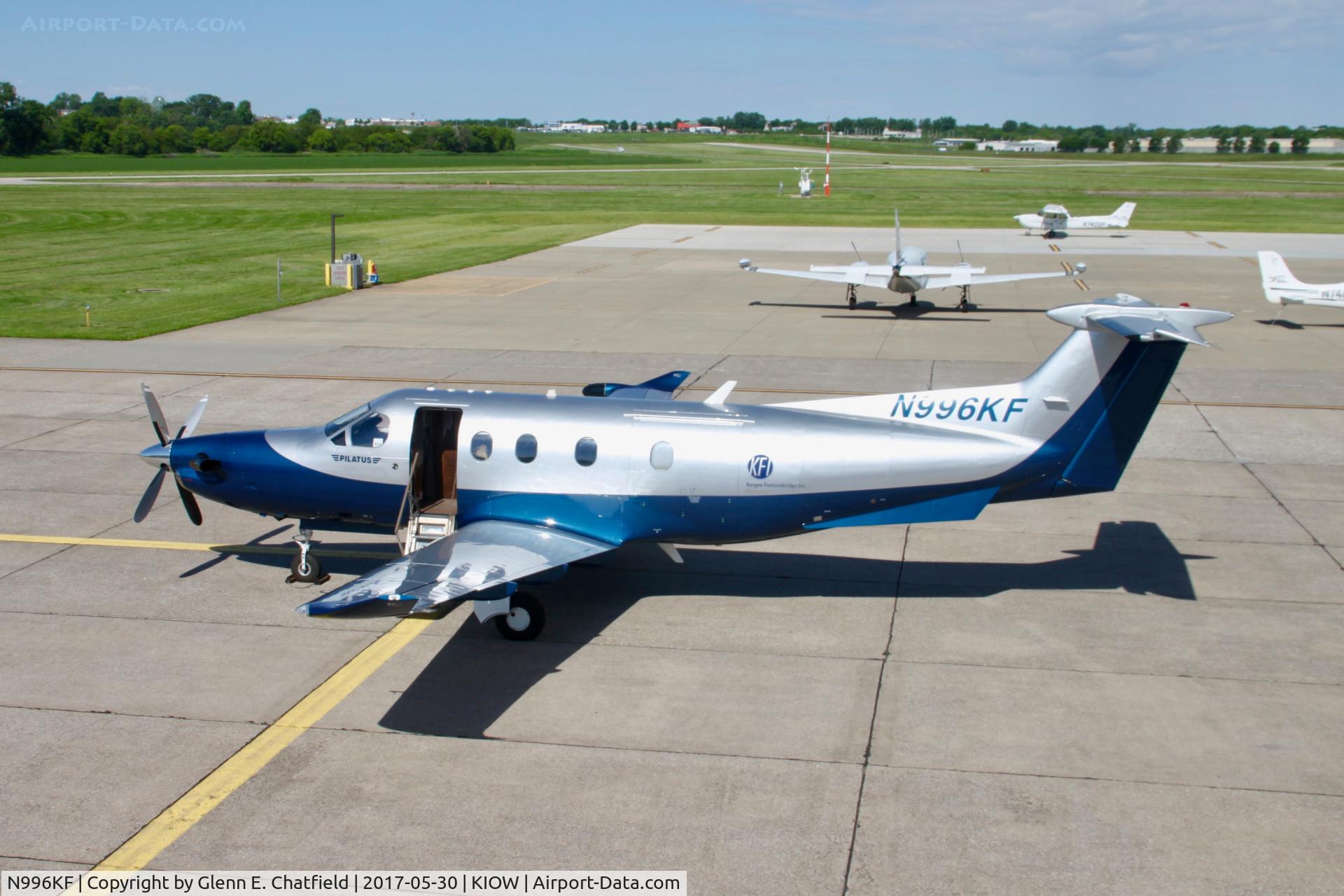 N996KF, 2007 Pilatus PC-12/47 C/N 836, Just arrived