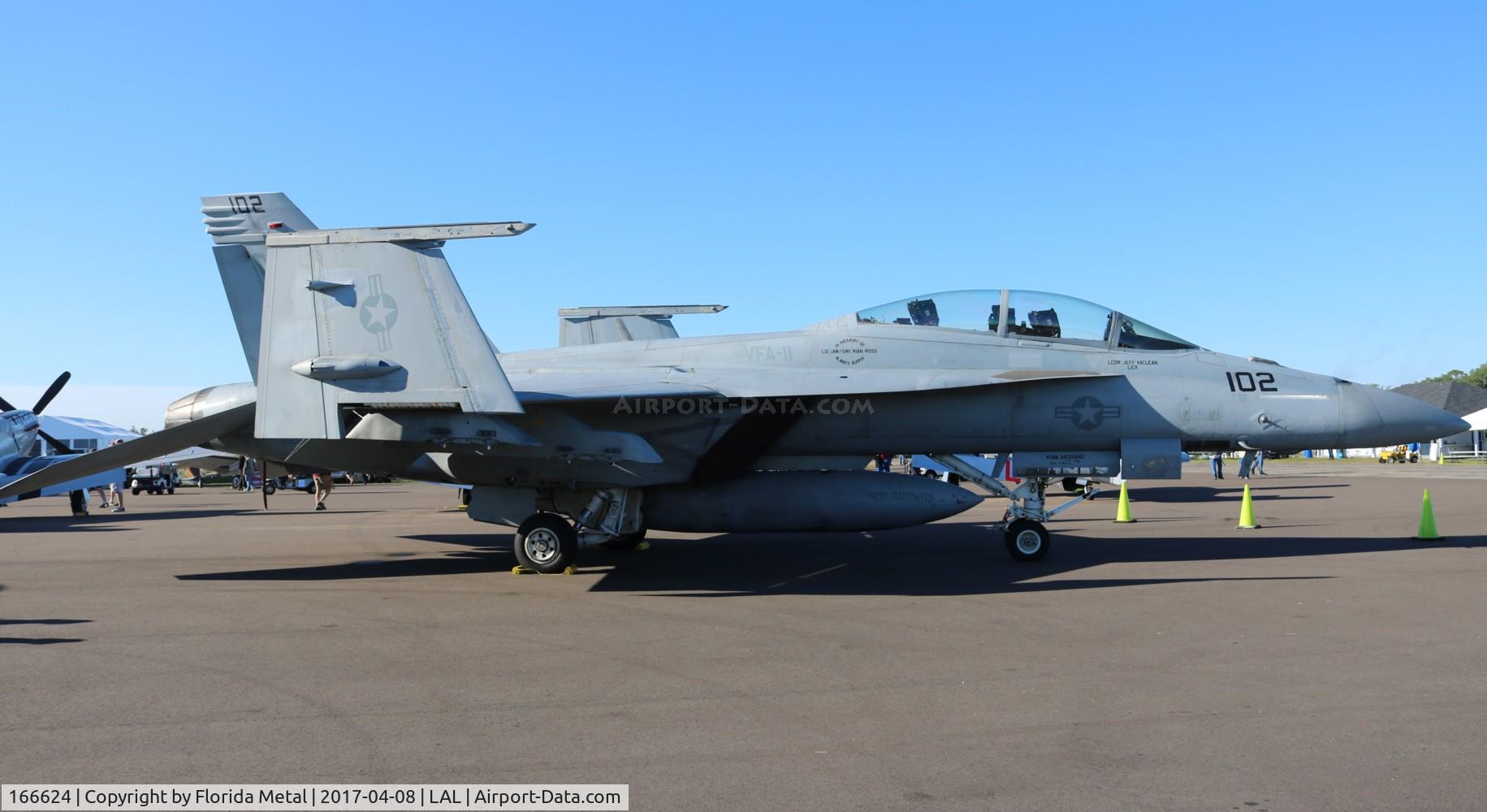 166624, Boeing F/A-18F Super Hornet C/N F117, Super Hornet