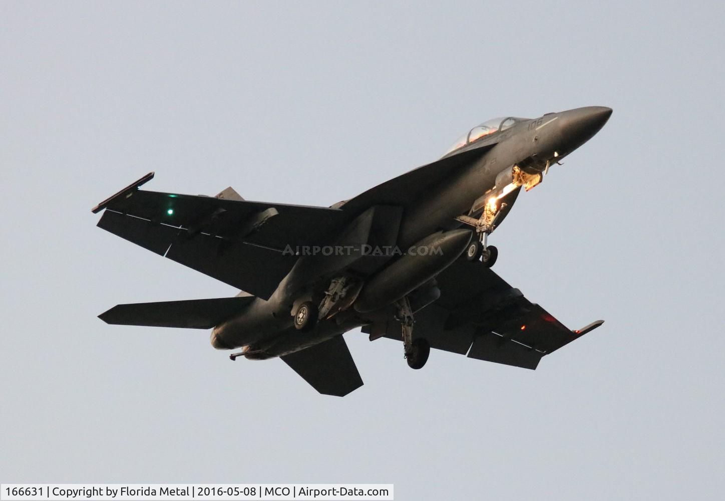 166631, Boeing F/A-18F Super Hornet C/N F124, Super Hornet