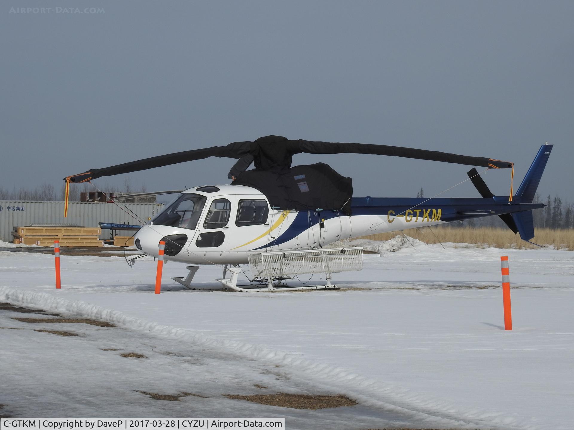 C-GTKM, 1991 Aerospatiale AS-350BA Ecureuil C/N 2515, Winter plumage