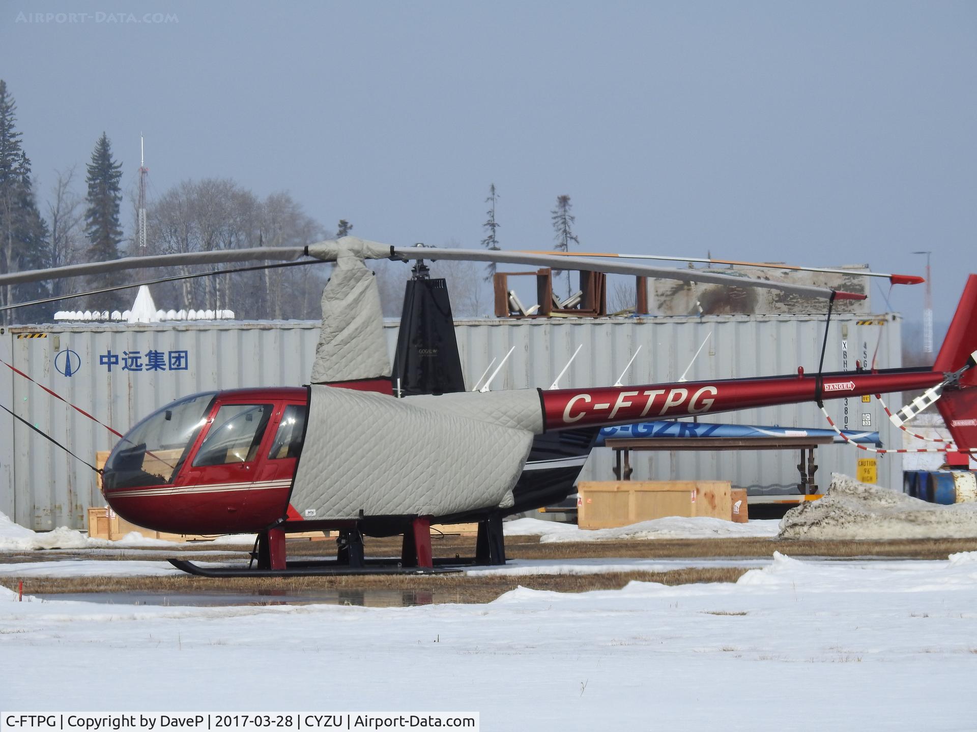 C-FTPG, 2007 Robinson R44 Raven II C/N 11705, Spring almost here