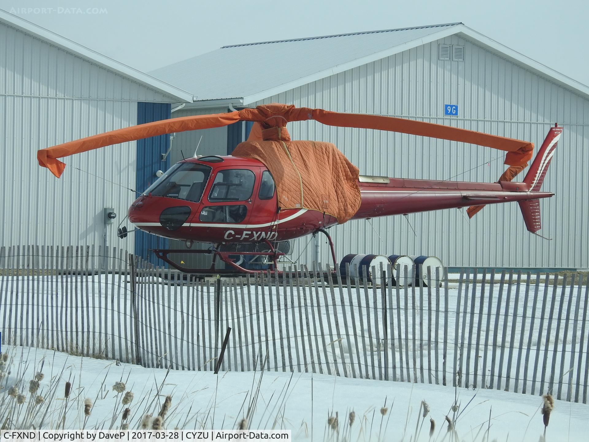 C-FXND, 1988 Aerospatiale AS-350BA Ecureuil C/N 2168, Whitecourt