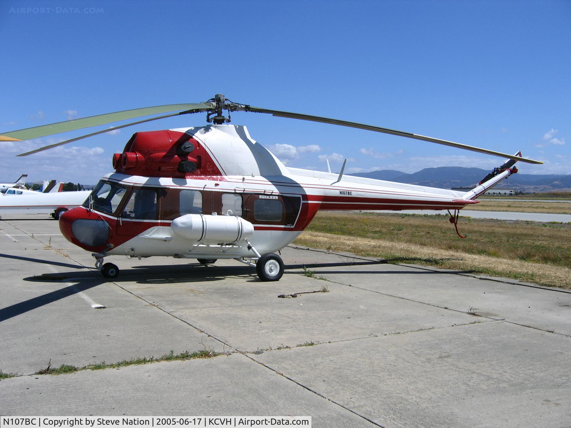 N107BC, Mil (PZL-Swidnik) Mi-2 C/N 5310928069, Yulie Kaplunovsky's experimental Polish PZL MI-2