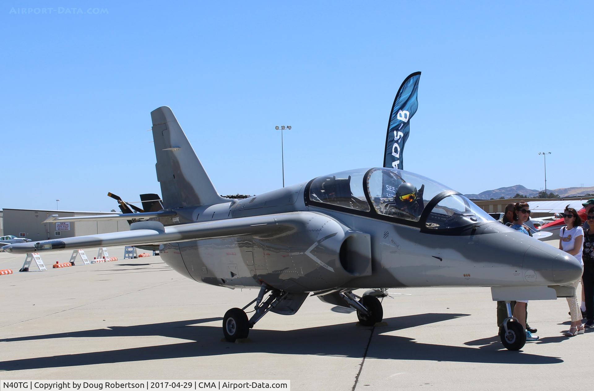 N40TG, 1985 SIAI-Marchetti S-211 C/N 029/02-019, 1985 SIAI-MARCHETTI S.211 Jet Trainer, one P&W(C)JT15D-4C Turbo Fan, Experimental class, at AOPA FLY-IN