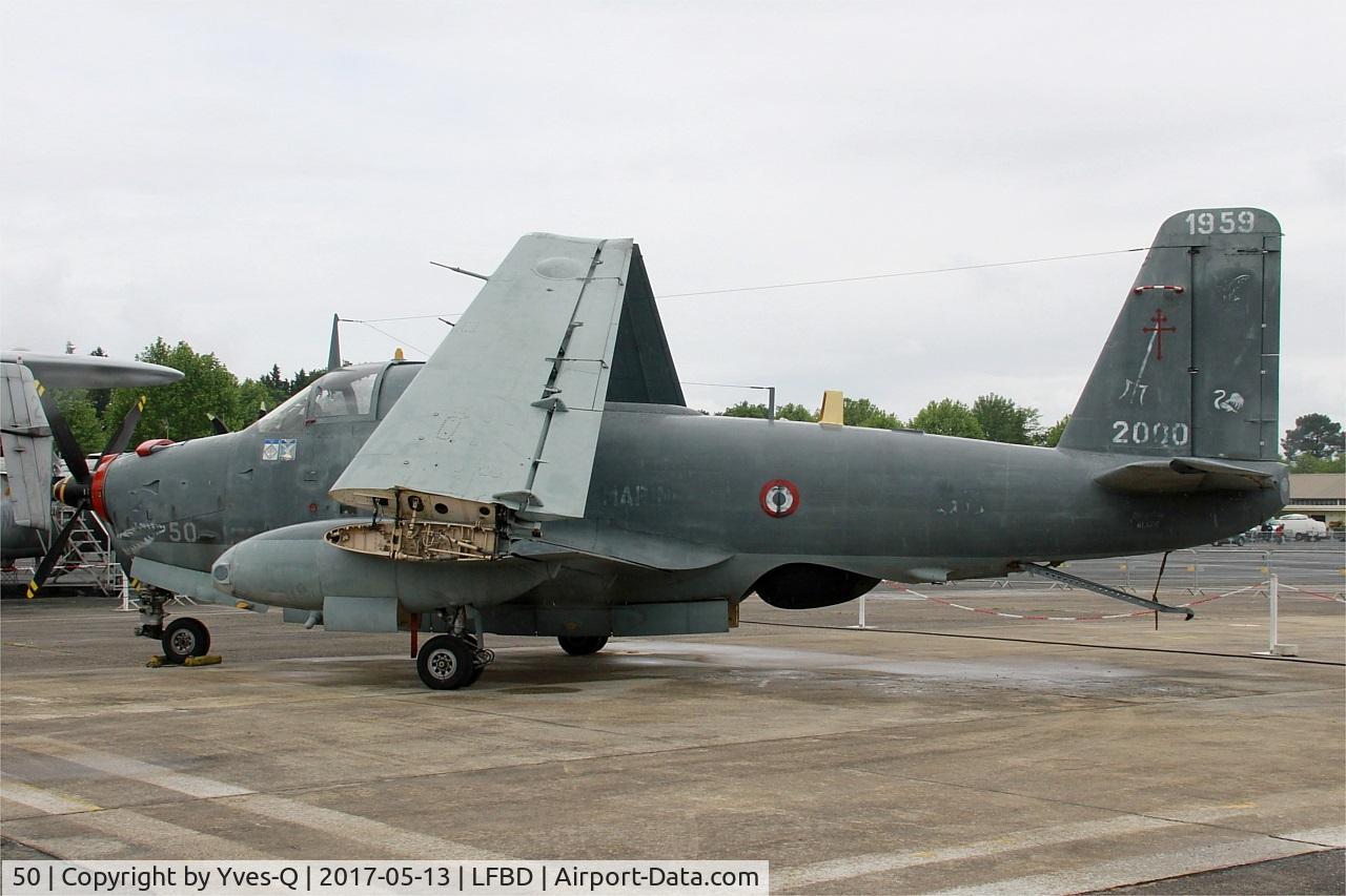 50, Breguet Br.1050 Alize C/N 50, Breguet Br.1050 Alize, Preserved  at C.A.E.A museum, Bordeaux-Merignac Air base