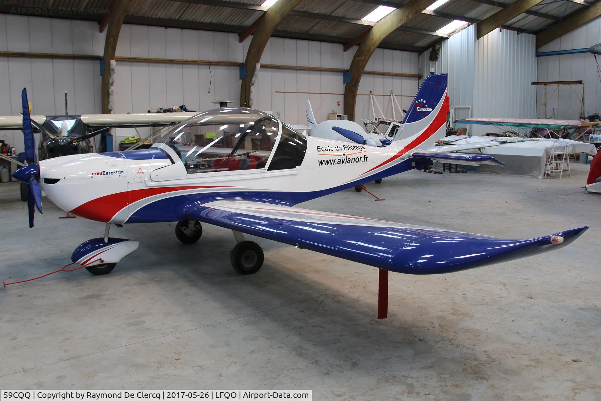 59CQQ, 2006 Evektor-Aerotechnik EV-97R EuroStar C/N 2006-2720, At Bondues.