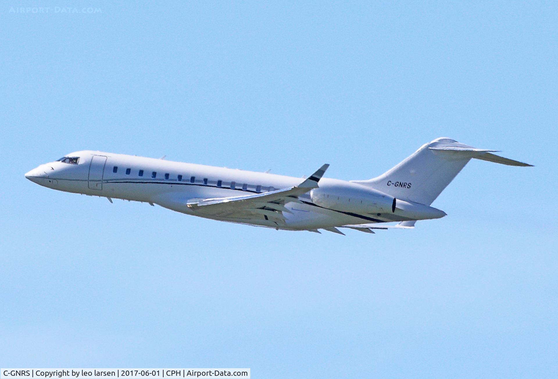 C-GNRS, 2007 Bombardier BD-700-1A10 Global Express XRS C/N 9246, Copenhagen 1.6.2017