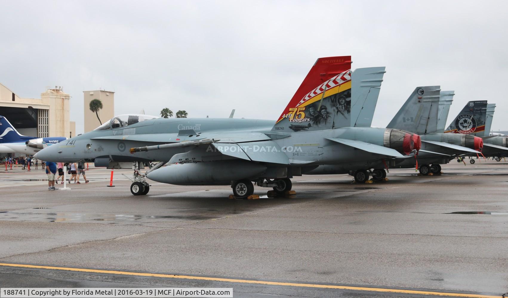 188741, McDonnell Douglas CF-188A Hornet C/N 0296/A241, CF-188A Hornet