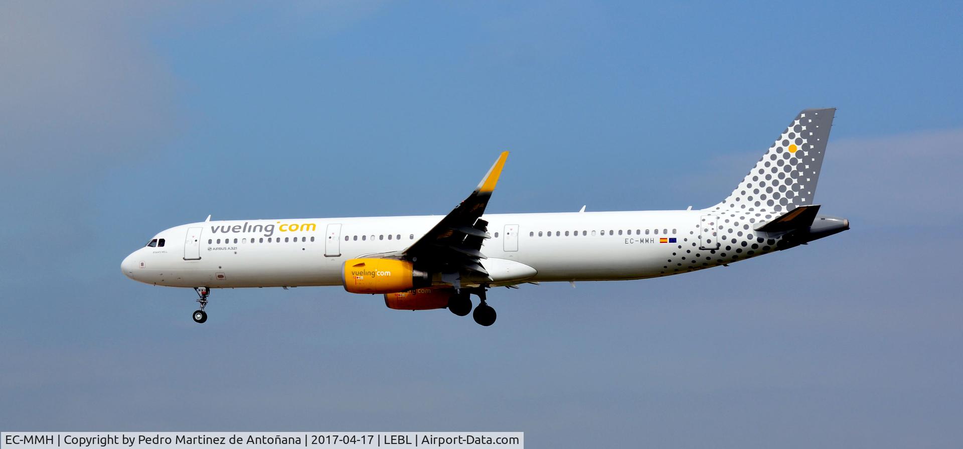 EC-MMH, 2016 Airbus A321-231 C/N 7152, El Prat  -  Barcelona  -  España