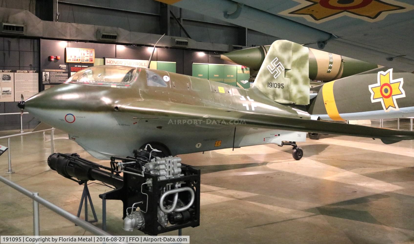 191095, Messerschmitt Me-163B Komet C/N Not found 191095, ME-163B