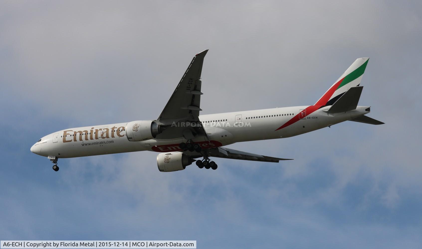 A6-ECH, 2008 Boeing 777-31H/ER C/N 35581, Emirates