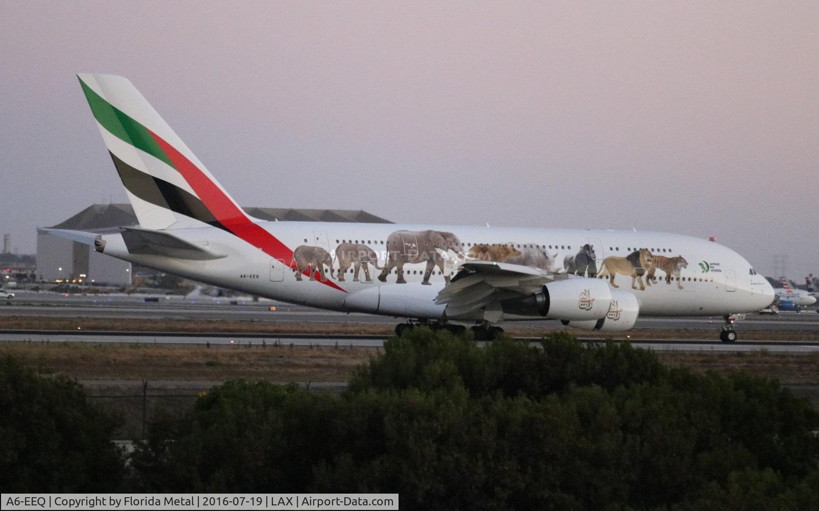 A6-EEQ, 2013 Airbus A380-861 C/N 141, Emirates 