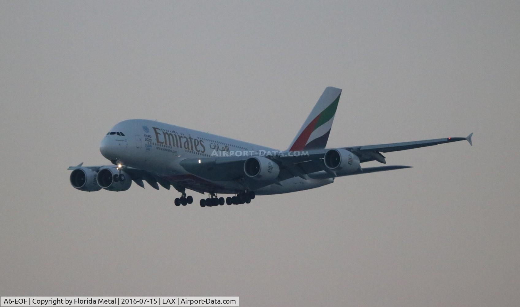 A6-EOF, 2014 Airbus A380-861 C/N 171, American