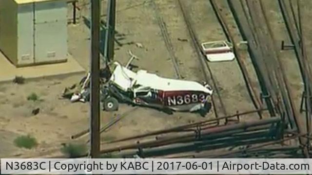 N3683C, 1954 Cessna 180 C/N 31182, Crashed 6/1/2017 North of Ventura, California