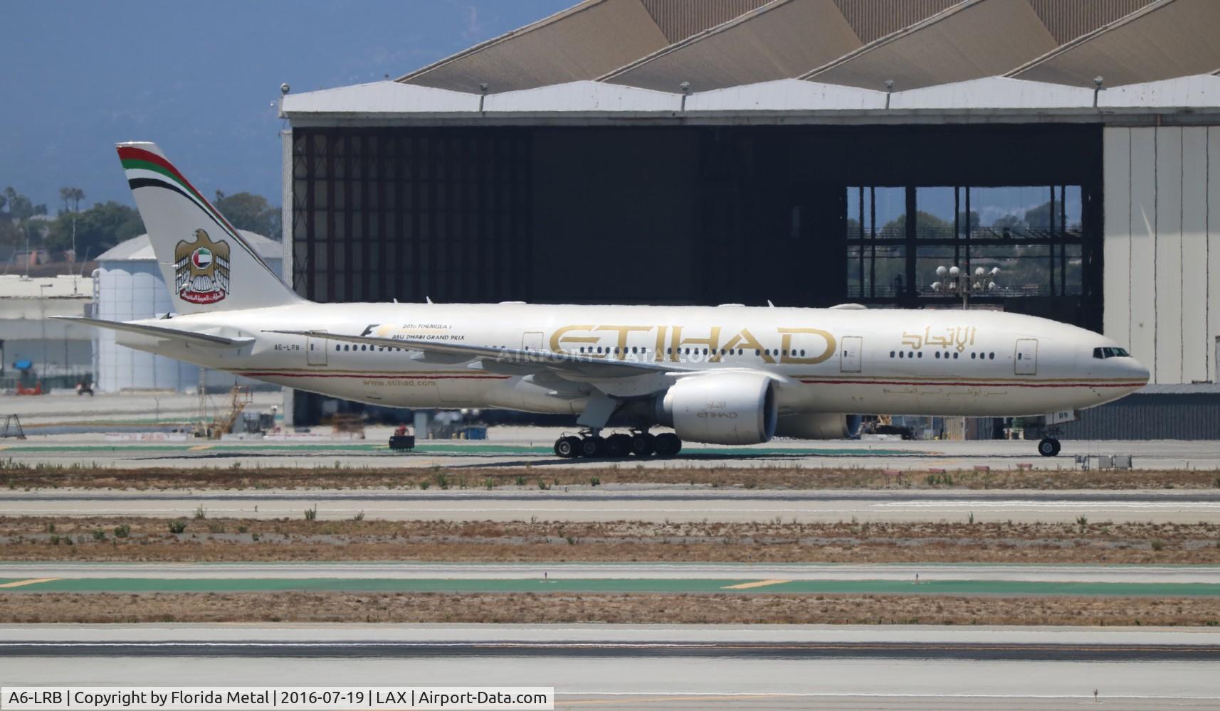 A6-LRB, 2007 Boeing 777-237/LR C/N 36301/621, Etihad