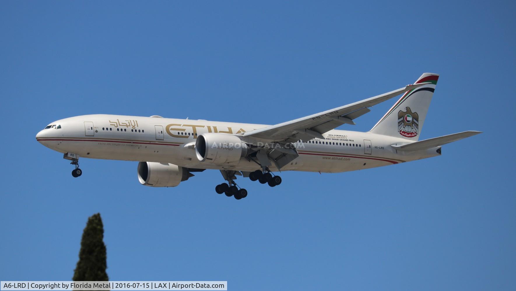 A6-LRD, 2007 Boeing 777-237/LR C/N 36303, Etihad 777-200LR