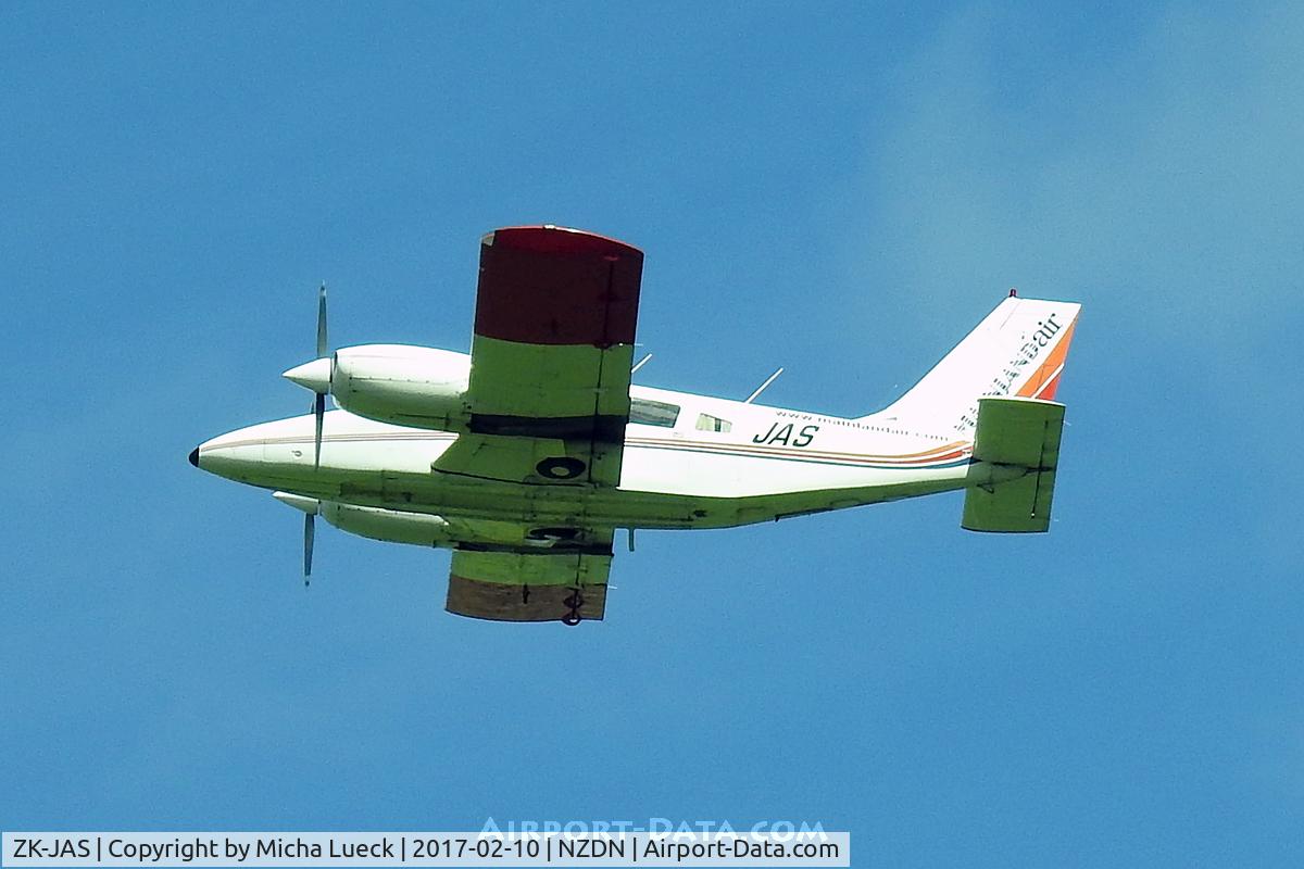 ZK-JAS, Piper PA-34-220T C/N 34-48010, At Dunedin