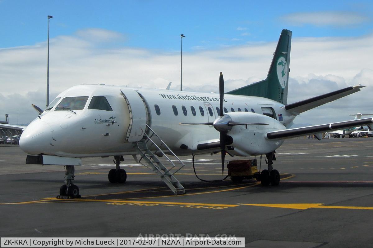 ZK-KRA, 1986 Saab SF340A C/N 340A-065, At Auckland