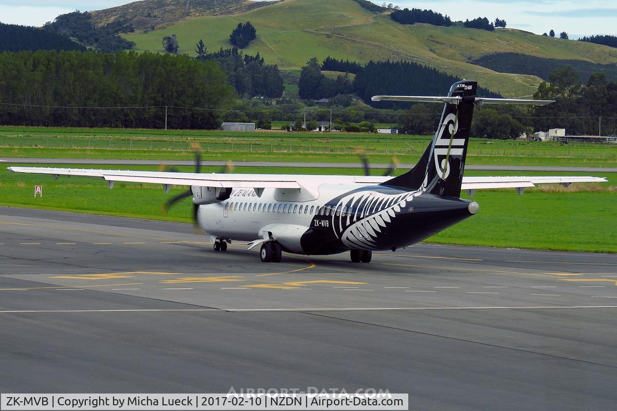 ZK-MVB, 2012 ATR 72-212A C/N 1065, At Dunedin