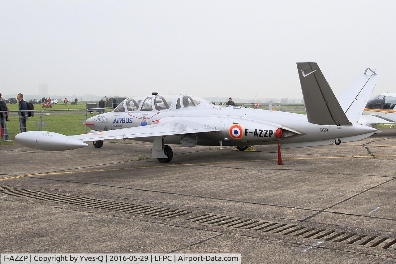 F-AZZP, 1966 Fouga CM-170R Magister C/N 569, Fouga CM-170R Magister, Static display, Creil Air Base 110(LFPC-CSF) Open day 2016