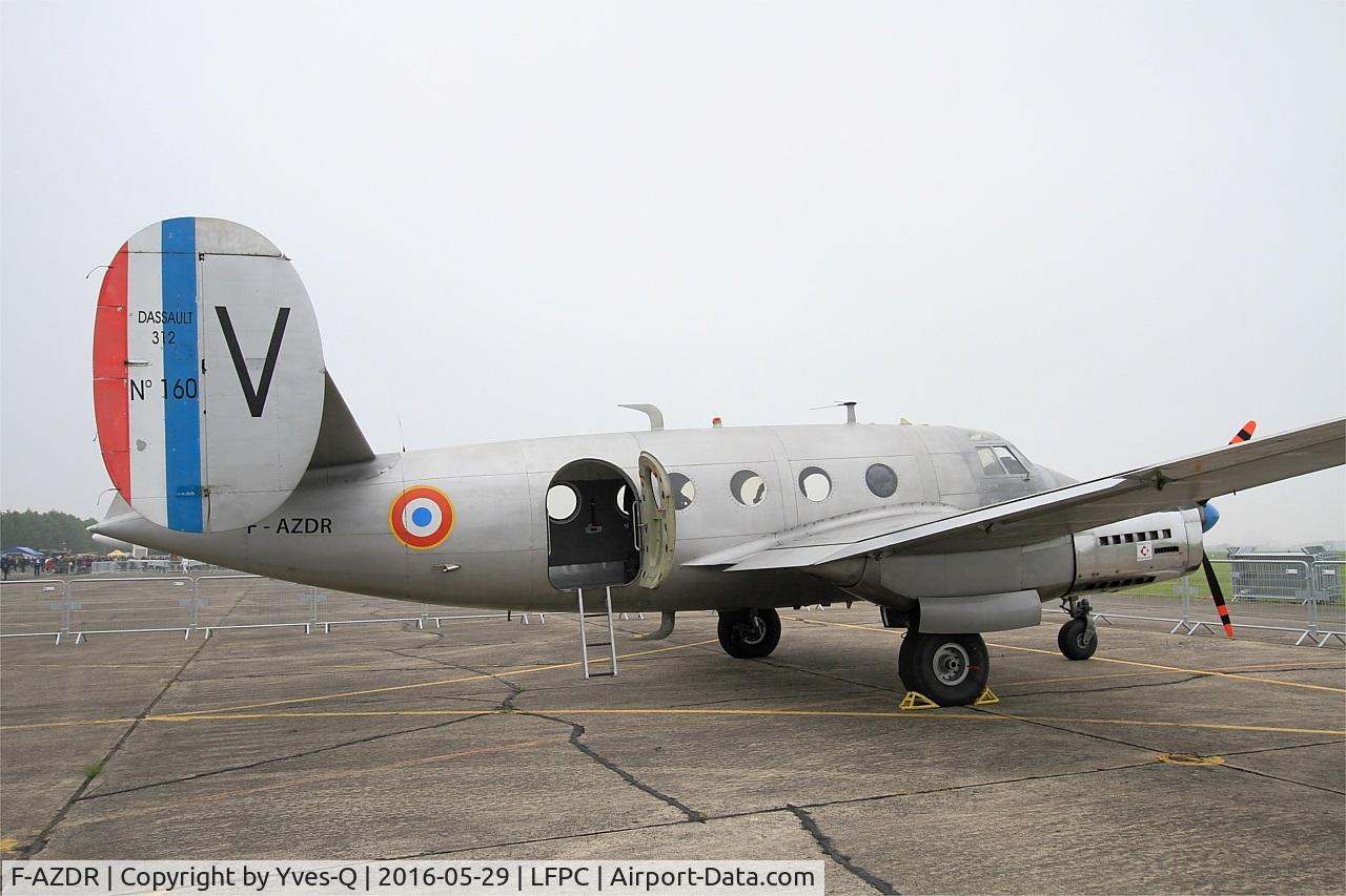 F-AZDR, Dassault MD-312 Flamant C/N 160, Dassault MD-312 Flamant, Static display, Creil Air Base 110(LFPC-CSF) Open day 2016